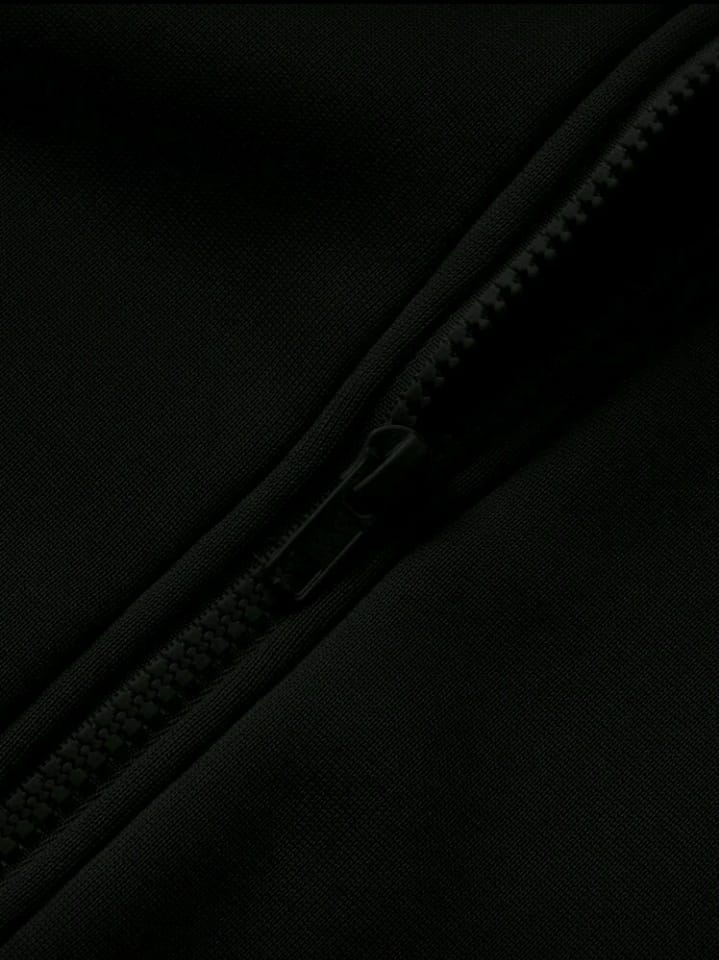 Black “California 23” Varsity Zip-Up Jacket