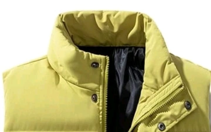 Light Yellow Puffer Vest