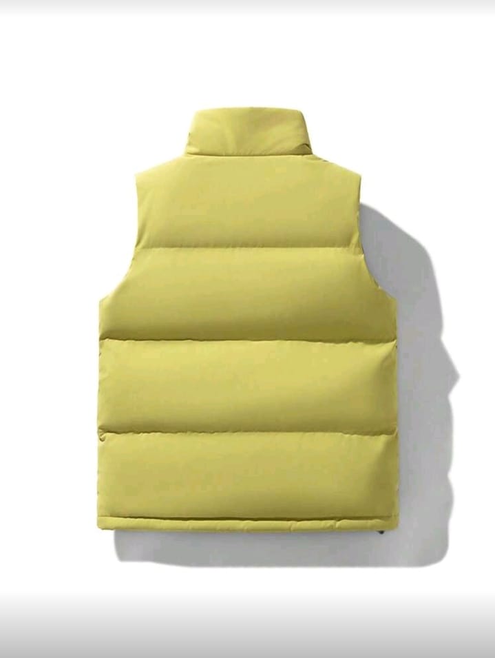 Light Yellow Puffer Vest