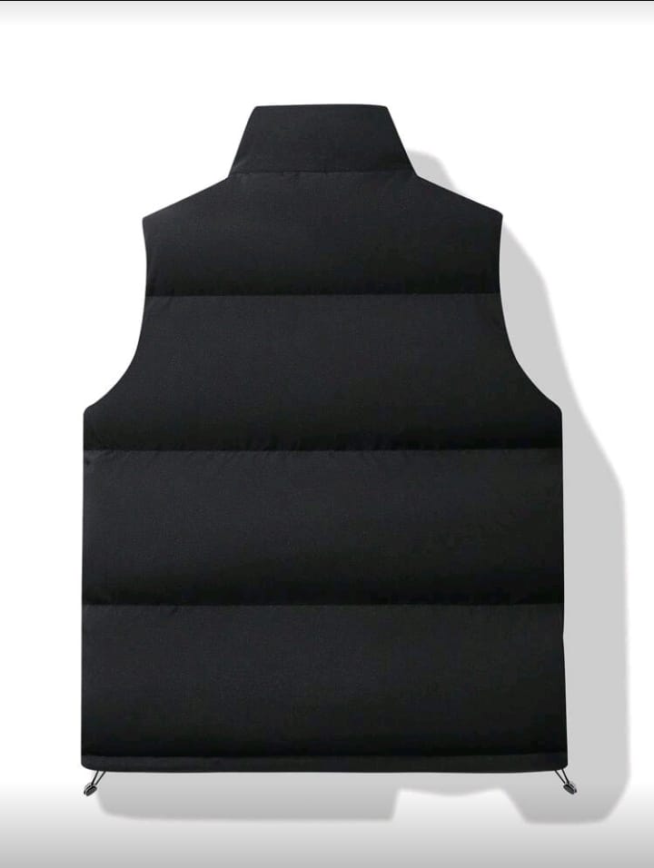 Classic Black Puffer Vest