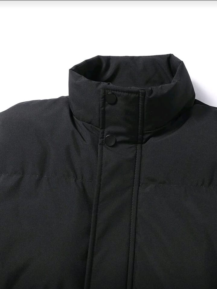Classic Black Puffer Vest