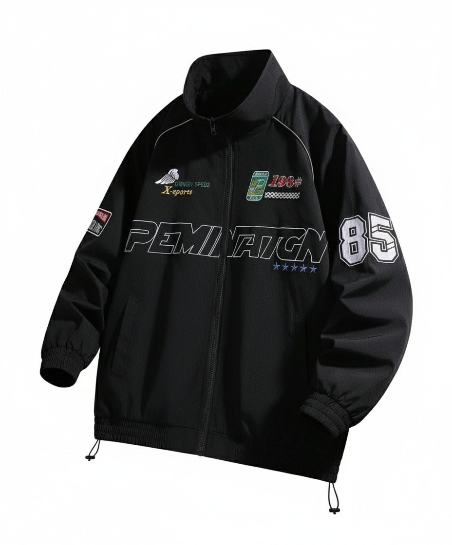Black “Pemiatign 85” Racing Jacket