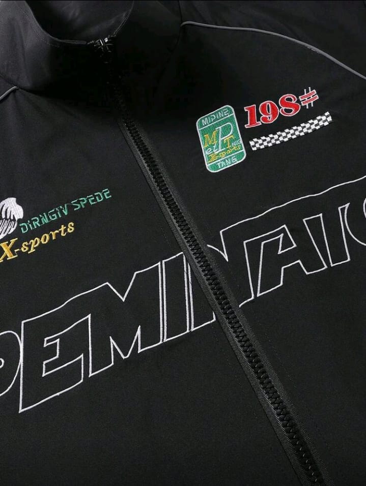 Black “Pemiatign 85” Racing Jacket