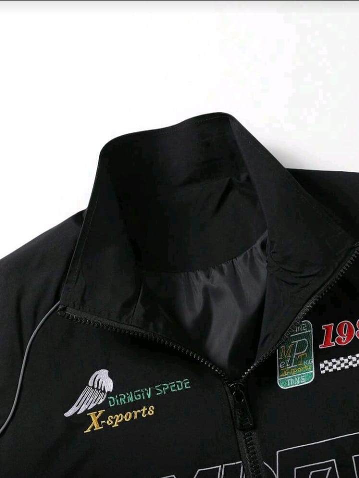 Black “Pemiatign 85” Racing Jacket