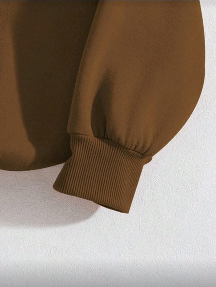 Women's Quirky Confused Goose Graphic Crewneck Sweatshirt