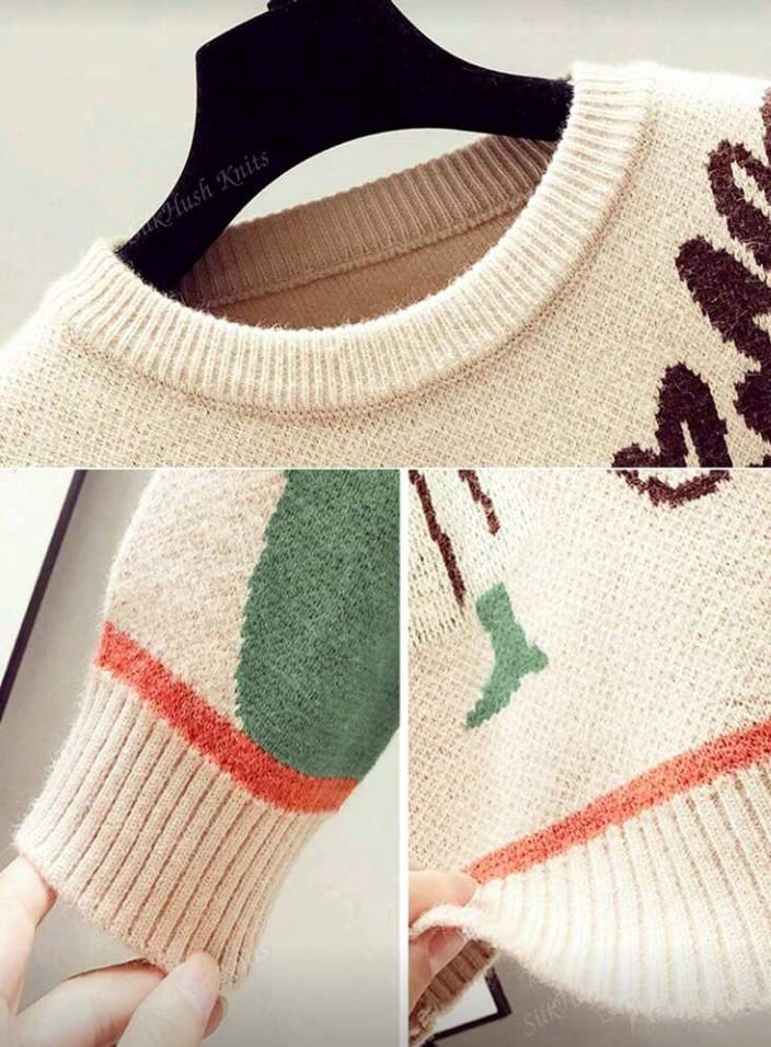 Scenic Walk Jacquard Knit Sweater