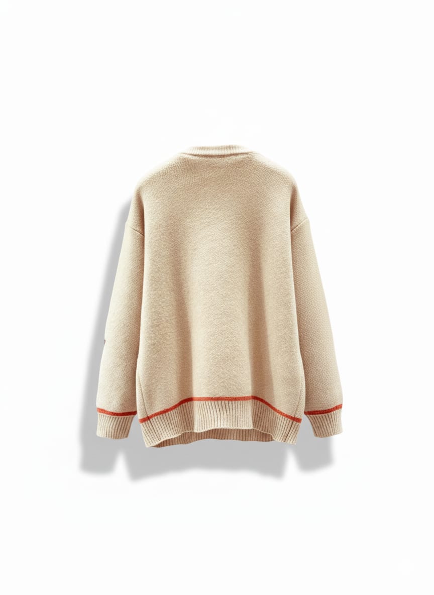Scenic Walk Jacquard Knit Sweater
