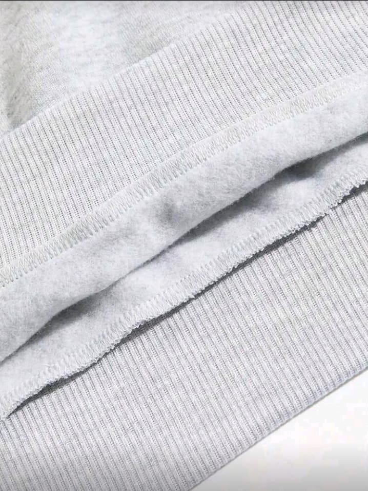 "Don't Stress" Cartoon Food Graphic Oversized Hoodie